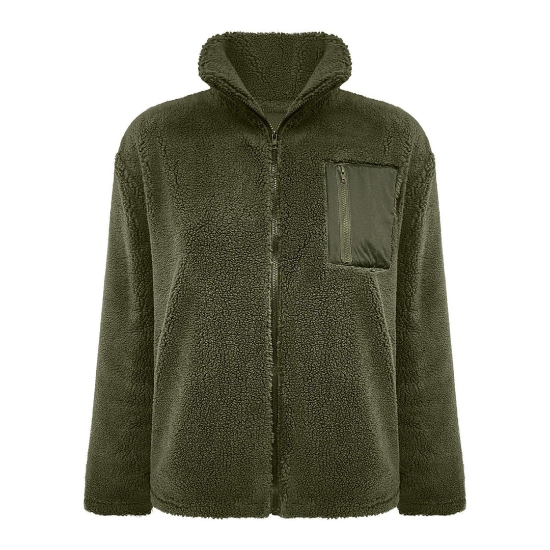 WIRIKA™ - Casual Full Zipper Long Sleeve Jacket - Beaumonts Closet Toronto