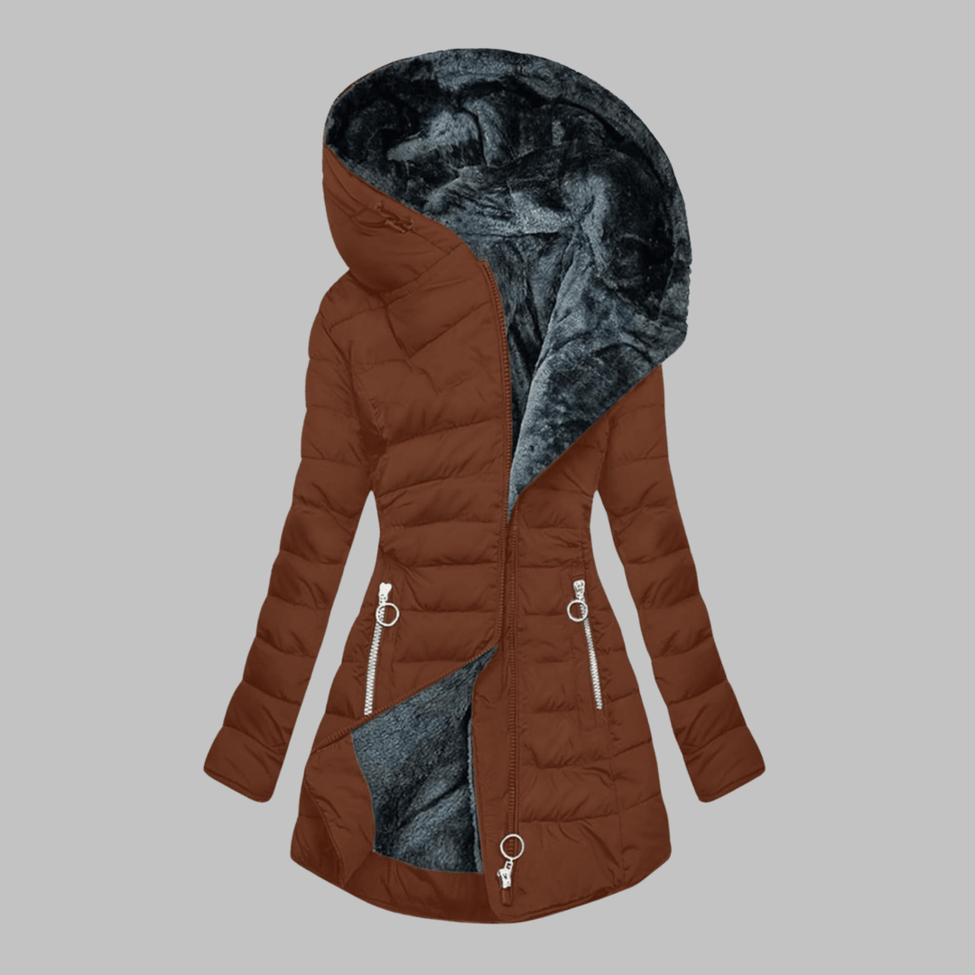 YENGE™ - Casual Slim Fit Hooded Long Sleeve Jacket - Beaumonts Closet Toronto