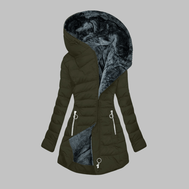 YENGE™ - Casual Slim Fit Hooded Long Sleeve Jacket - Beaumonts Closet Toronto