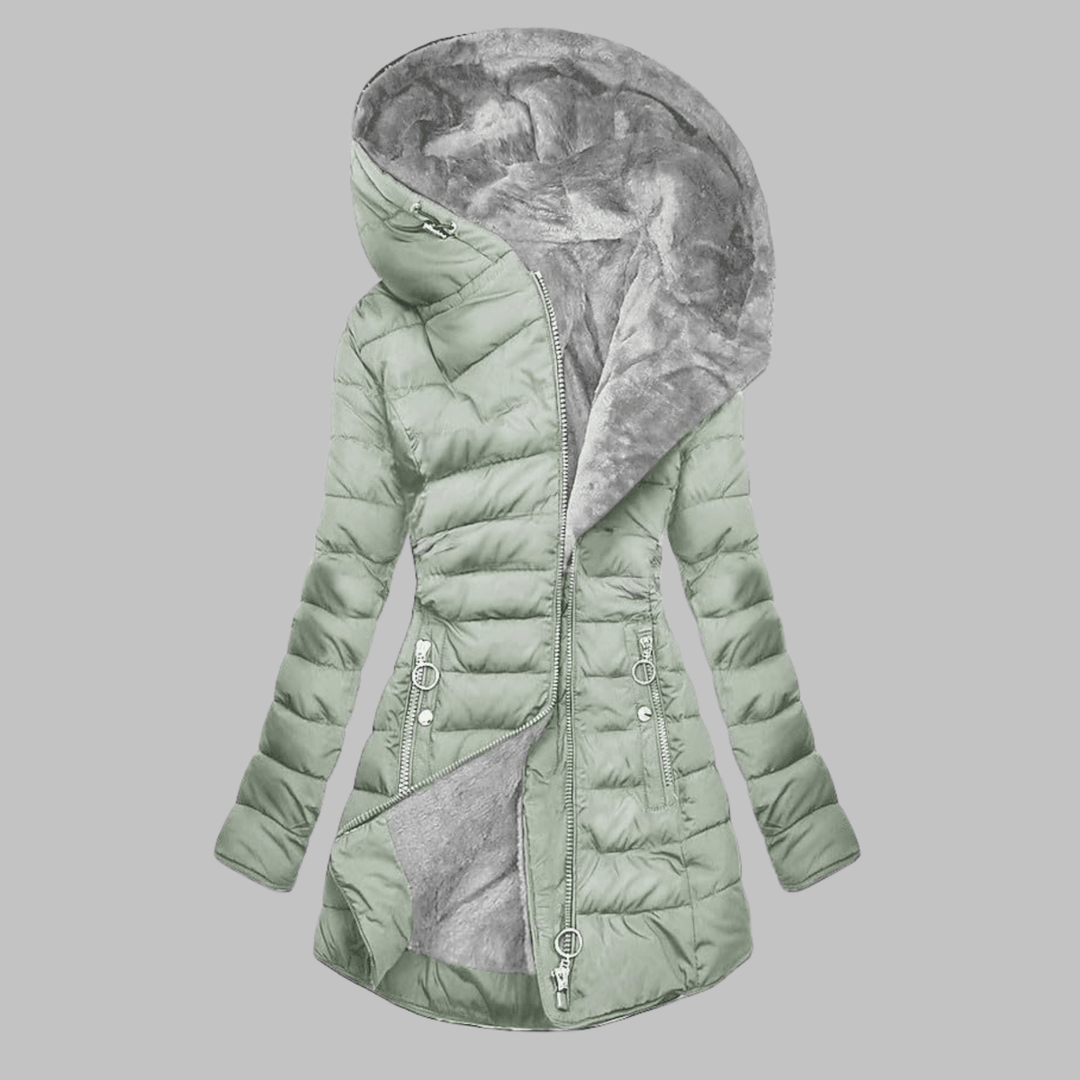 YENGE™ - Casual Slim Fit Hooded Long Sleeve Jacket - Beaumonts Closet Toronto