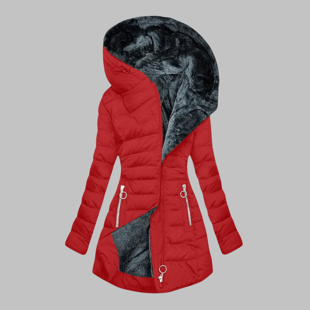 YENGE™ - Casual Slim Fit Hooded Long Sleeve Jacket - Beaumonts Closet Toronto