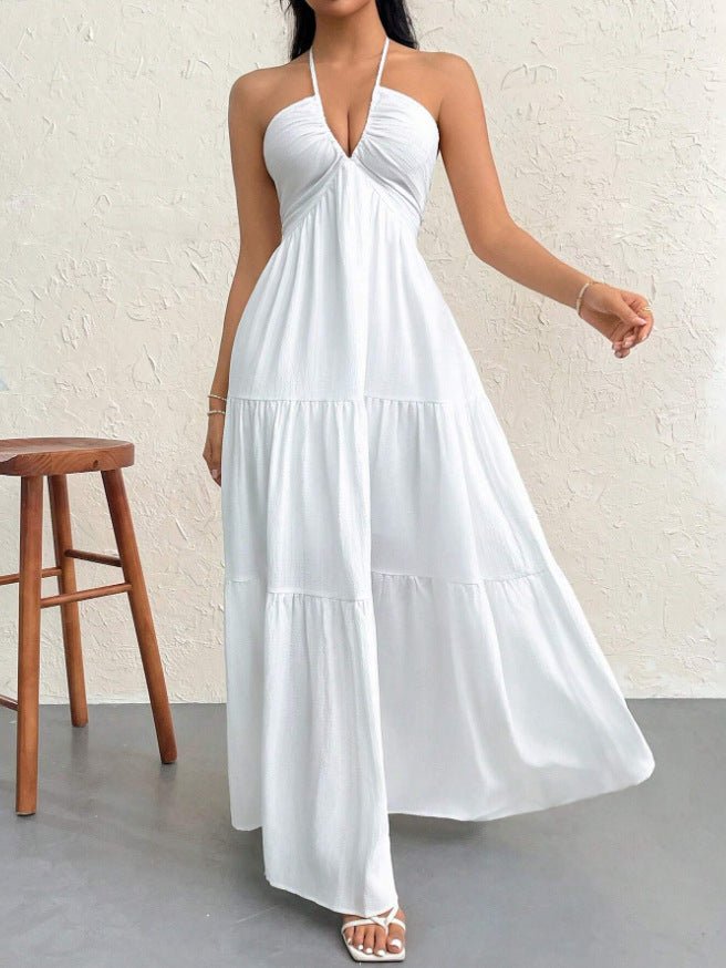 ZARIATI™ – Lightweight Summer Sleeveless Maxi Dress - Beaumonts Closet Toronto
