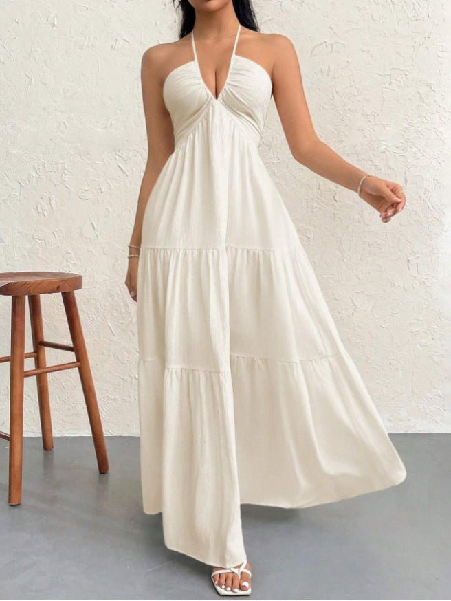 ZARIATI™ – Lightweight Summer Sleeveless Maxi Dress - Beaumonts Closet Toronto
