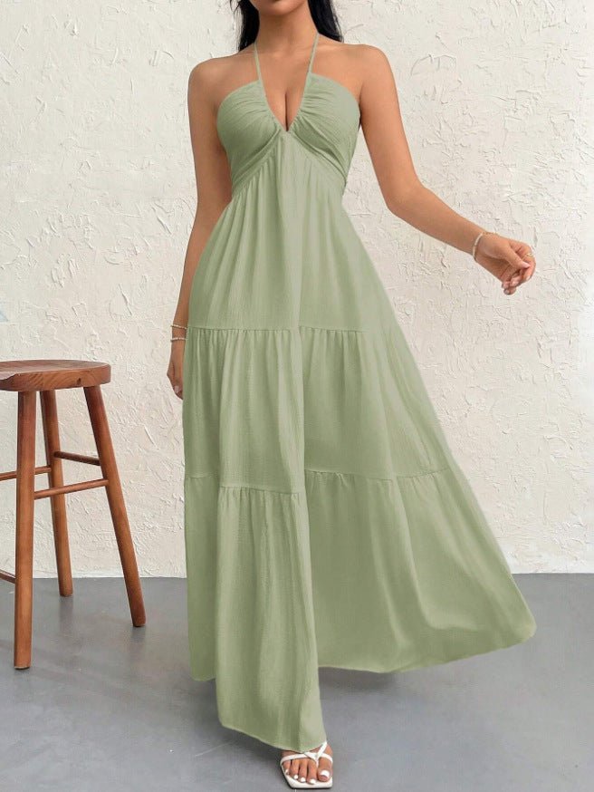 ZARIATI™ – Lightweight Summer Sleeveless Maxi Dress - Beaumonts Closet Toronto