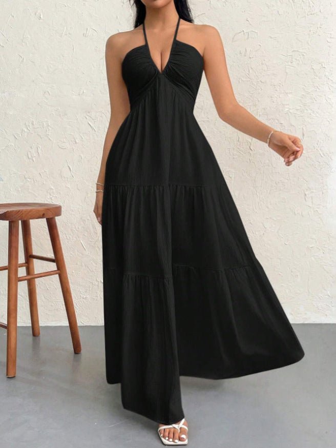 ZARIATI™ – Lightweight Summer Sleeveless Maxi Dress - Beaumonts Closet Toronto